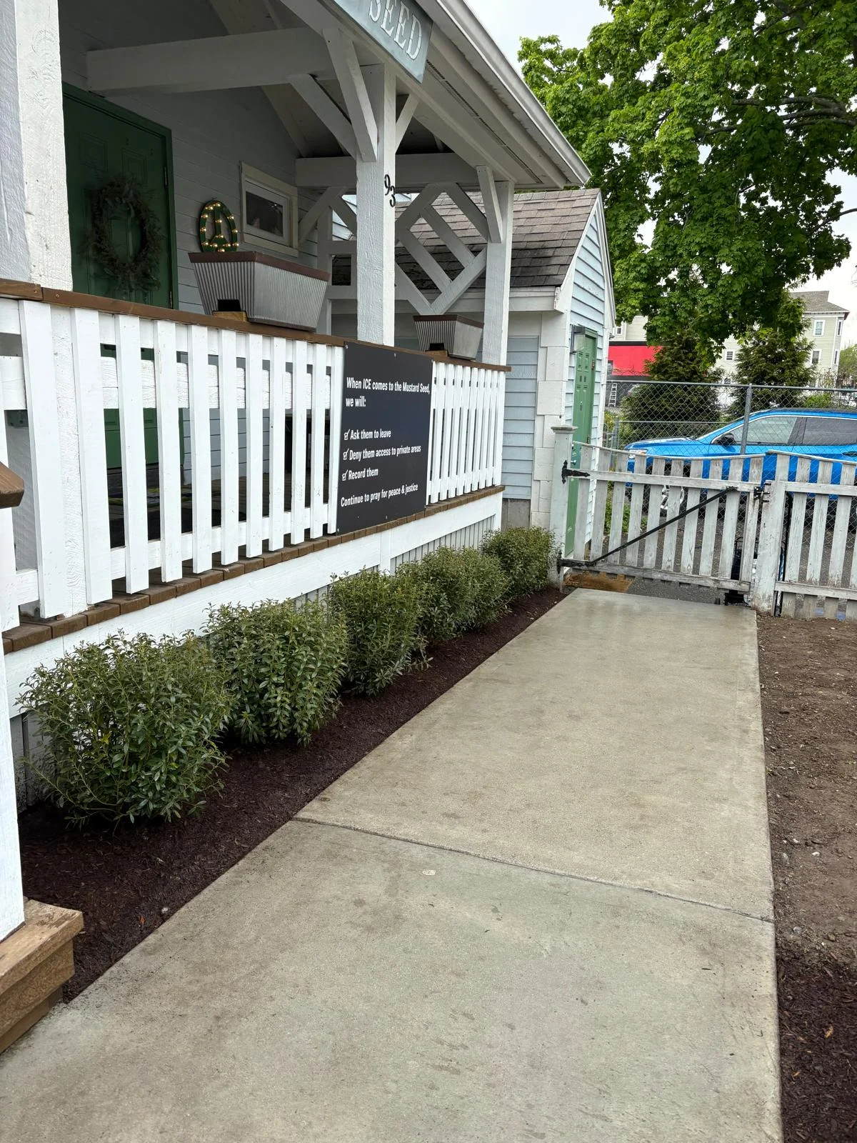Landscaping project